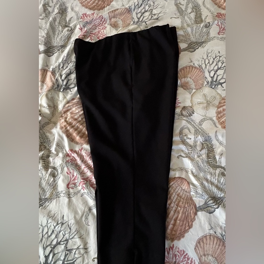 J Jill 20 Pants Black Essential Cotton Stretch - Picture 3 of 6